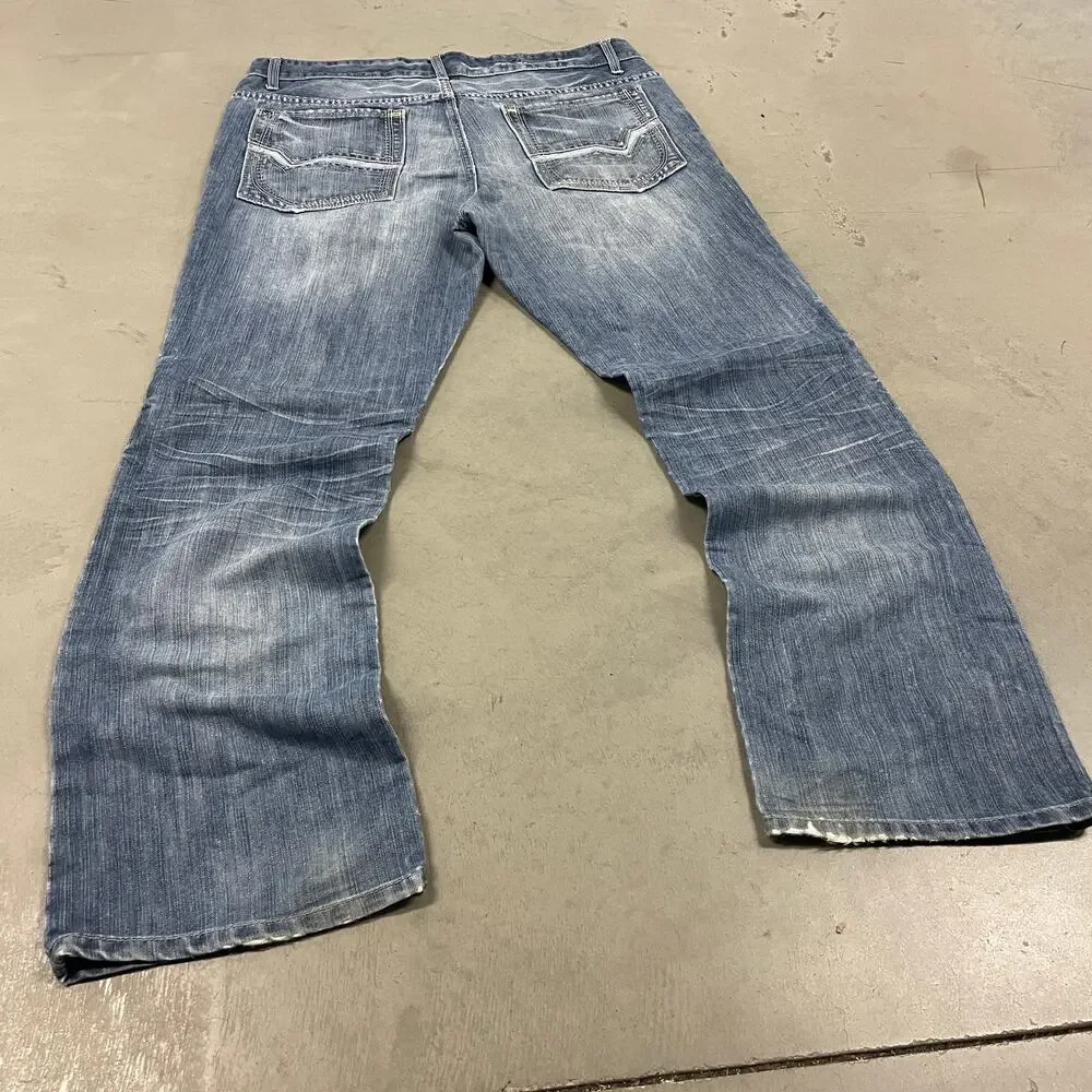 Y2K international concepts low rise bootcut jeans 36x30
